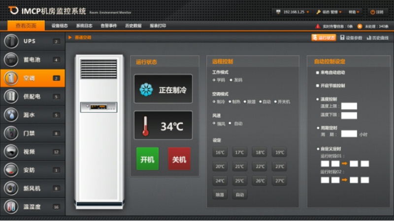 機房專用空調(diào)節(jié)能控制系統(tǒng)